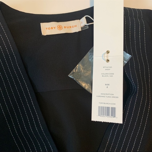 Tory Burch Verenne Embroidered Silk Tunic Dress - Picture 7 of 7